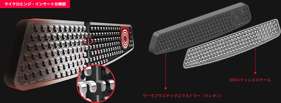 ODYSSEY（キャロウェイゴルフ） オデッセイ マイクロヒンジ